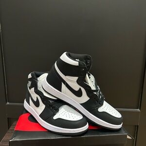 Nike Air Jordan 1 High Top Sneakers - Black & White